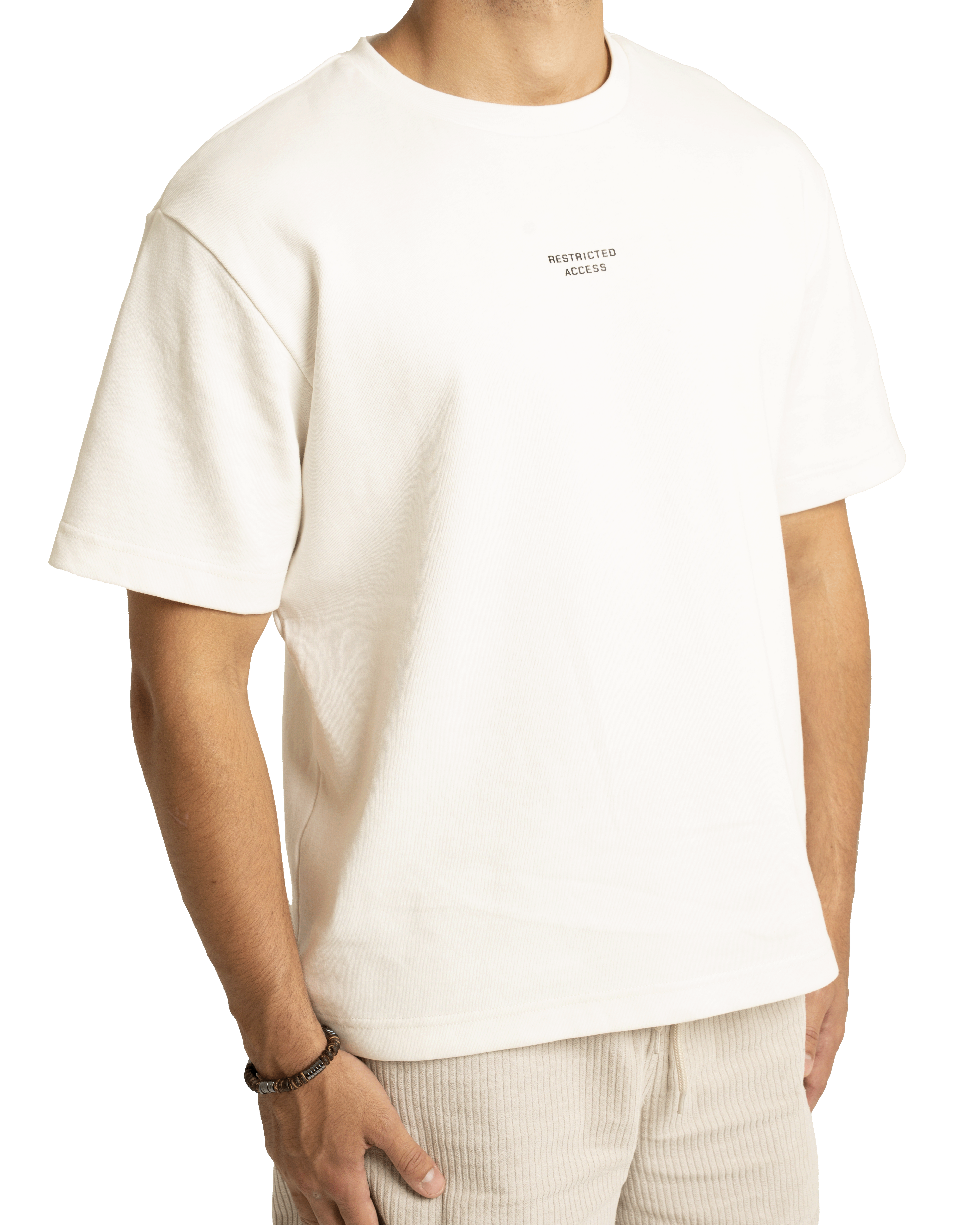 Dual Dice White T-Shirt
